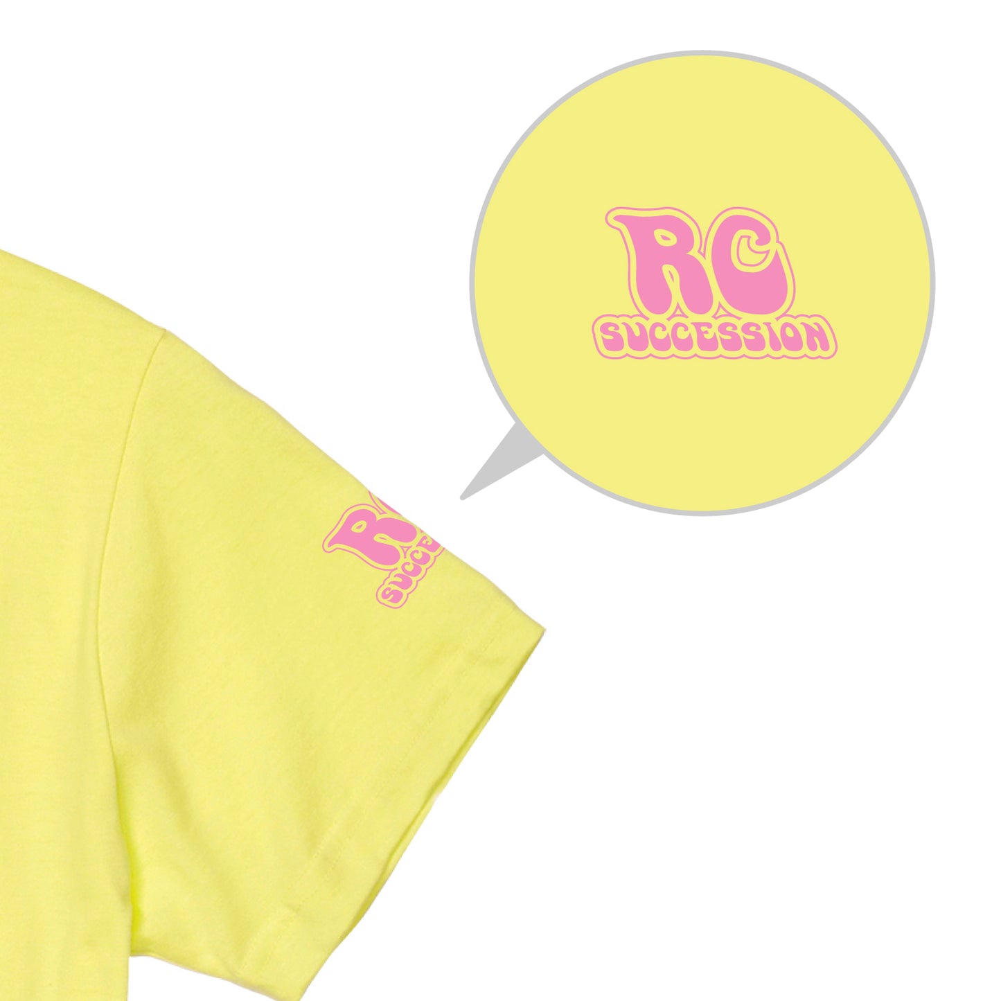 RCサクセション SWEET SOUL MUSIC Tシャツ(イエロー)