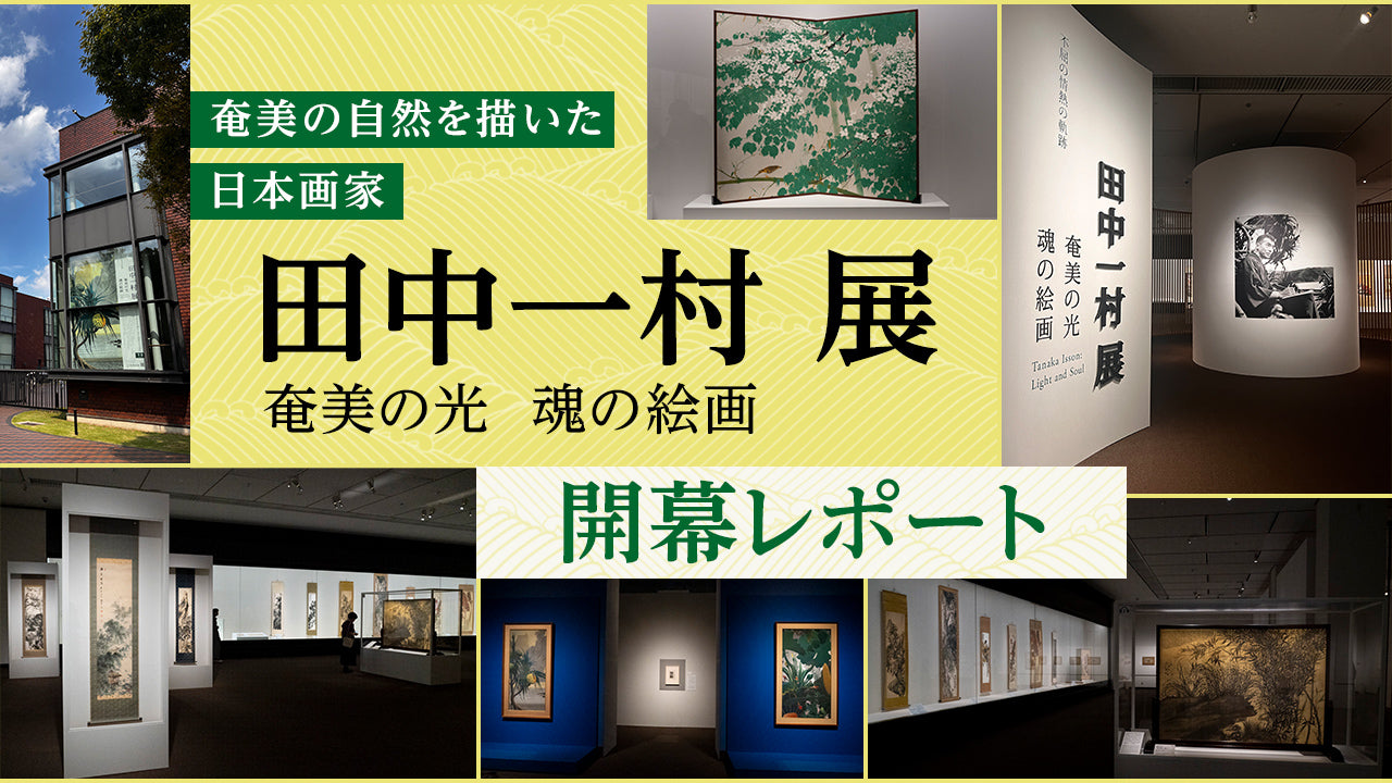 【監修者・学芸員解説あり】奄美の自然を描いた日本画家「田中一村展　奄美の光 魂の絵画」レポート