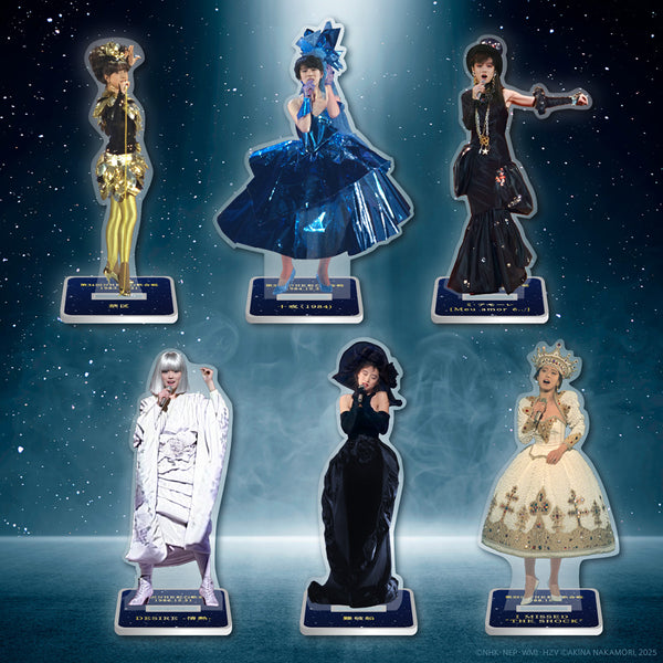 中森明菜 アクリルスタンド・コンプリートセット(特典ステッカー付