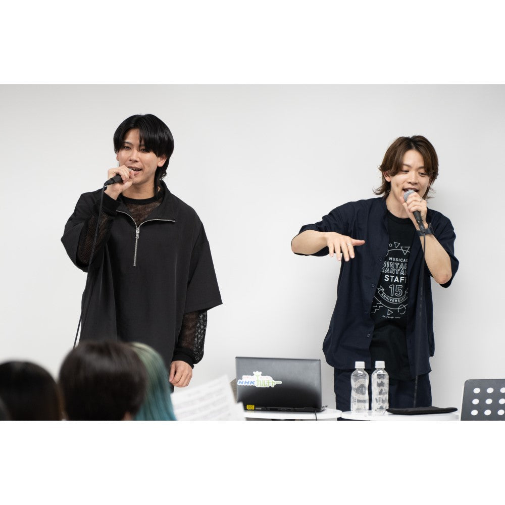 【9/8までアーカイブ配信中】第８回ミュージカルで表現する「忍たま乱太郎」の世界 in 青山教室｜講師は竹本 敏彰（演出）、輝山 立（小松田秀作役）、松原 凛（山田利吉役）