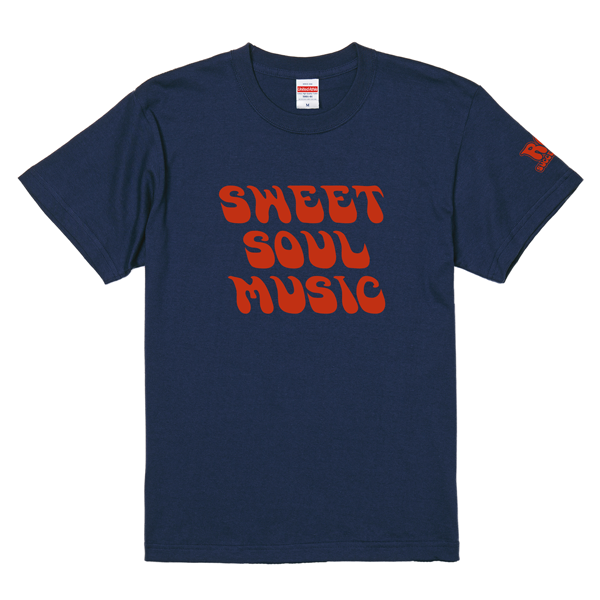 RCサクセション SWEET SOUL MUSIC Tシャツ(ネイビー)