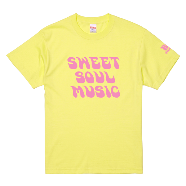 RCサクセション SWEET SOUL MUSIC Tシャツ(イエロー)